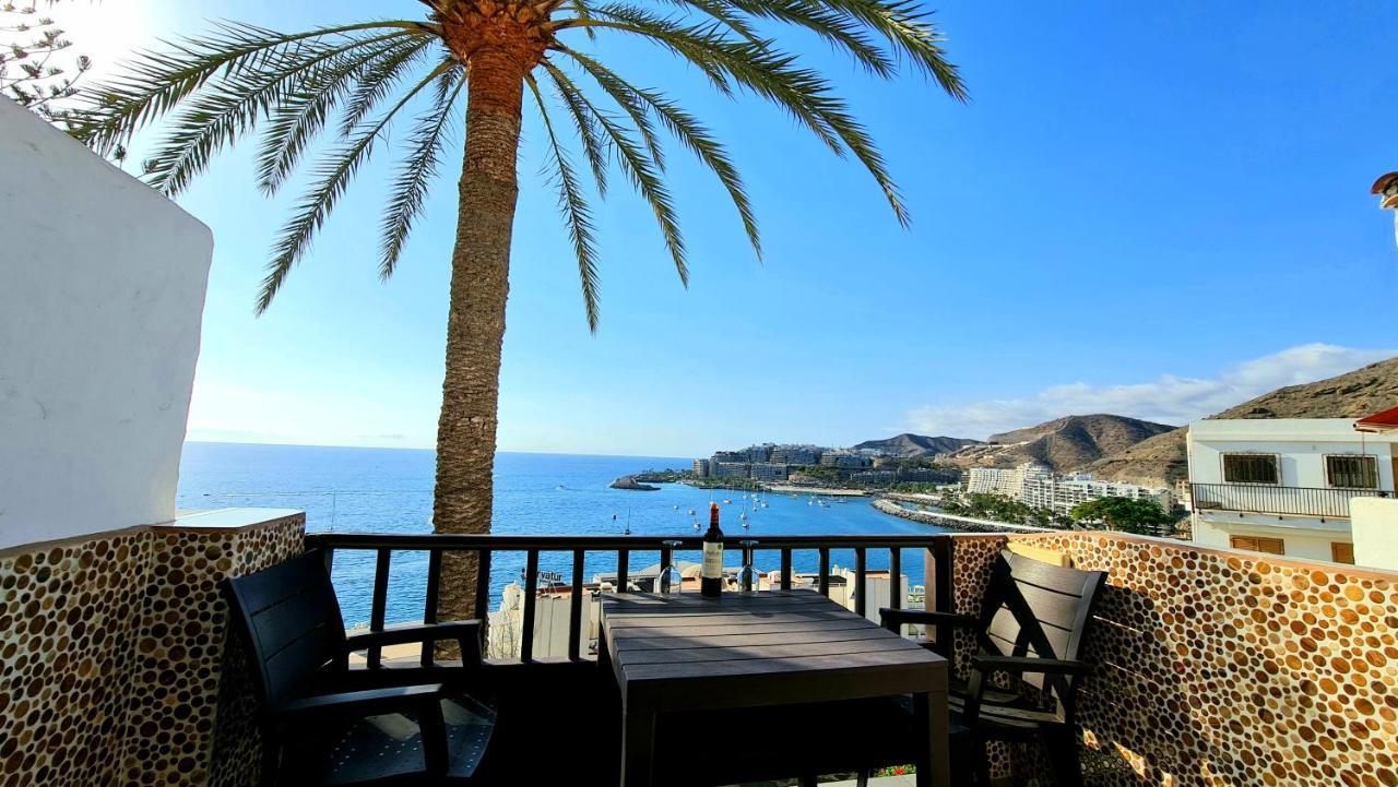 Deluxe Seaview-Sunsets !Transfe-R Inc! Pool,2Aircond,2Tv65",600Mb Dishwasher,,2 Beaches,Anfi-View Lägenhet Patalavaca Exteriör bild