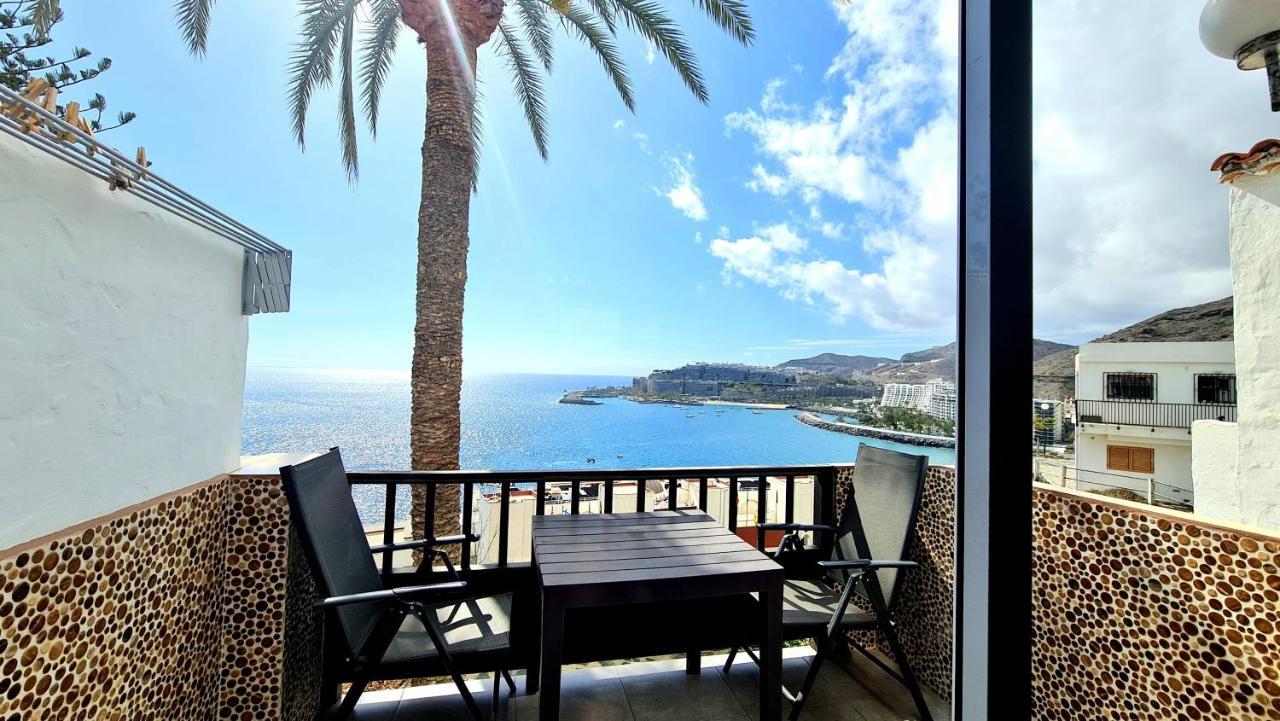 Deluxe Seaview-Sunsets !Transfe-R Inc! Pool,2Aircond,2Tv65",600Mb Dishwasher,,2 Beaches,Anfi-View Lägenhet Patalavaca Exteriör bild