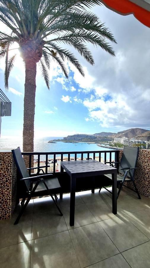 Deluxe Seaview-Sunsets !Transfe-R Inc! Pool,2Aircond,2Tv65",600Mb Dishwasher,,2 Beaches,Anfi-View Lägenhet Patalavaca Exteriör bild