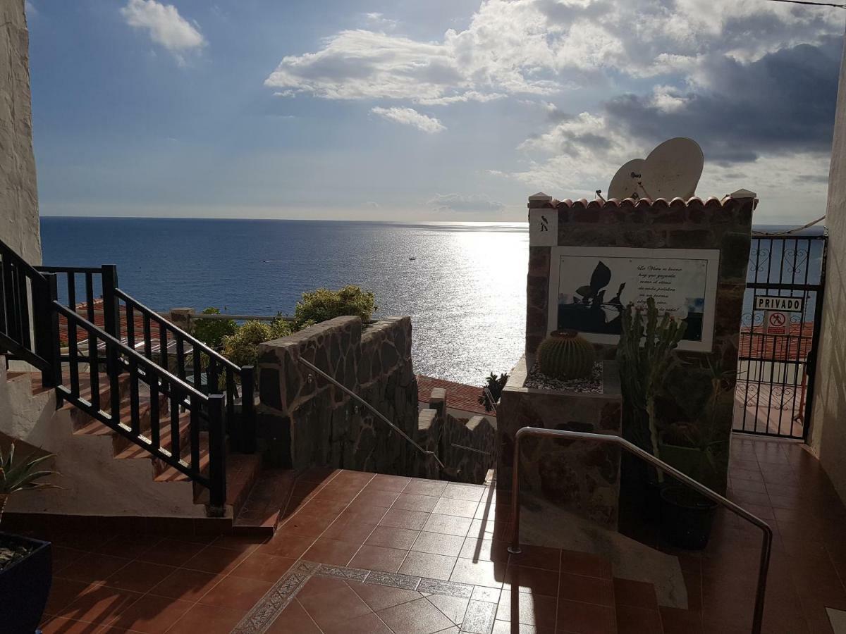 Deluxe Seaview-Sunsets !Transfe-R Inc! Pool,2Aircond,2Tv65",600Mb Dishwasher,,2 Beaches,Anfi-View Lägenhet Patalavaca Exteriör bild